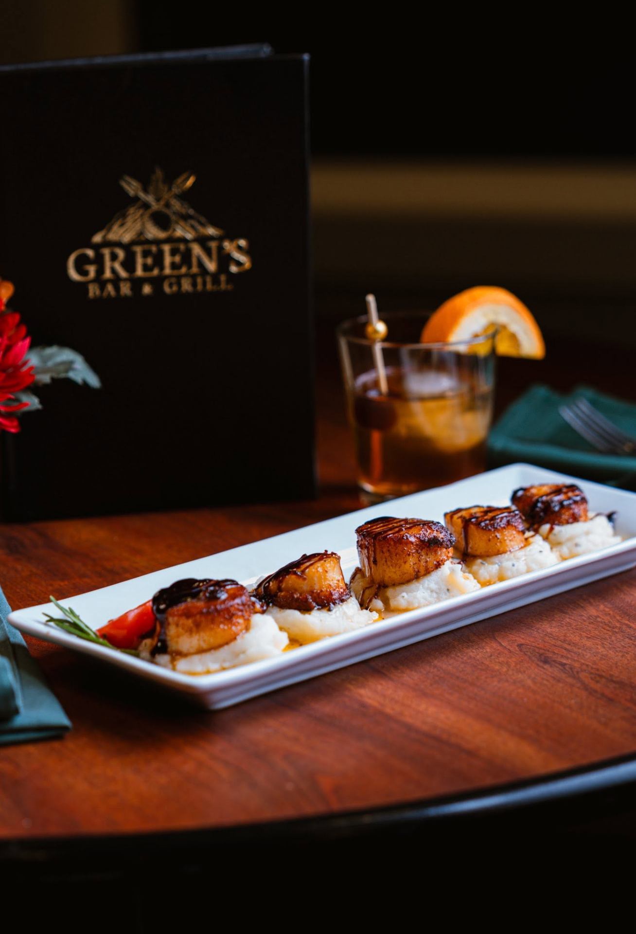 Pan-Seared Scallops